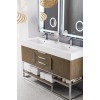 Columbia Latte Oak 59" Double (Vanity Only Pricing)